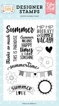 Echo Park Stamps-Summer Love, Here Comes The Sun - £14.04 GBP