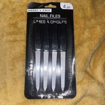 Nail Files Sassy + Chic, 4 Pieces - £2.55 GBP