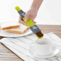 Kitchen Measuring Spoon I Best Adjustable Teaspoon &amp; Tablespoon Plastic Measurin - £12.82 GBP