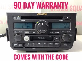 “AC633A” 03 04 ACURA MDX BOSE RADIO CD TAPE PLAYER  With CODE - £54.37 GBP