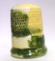 Hand Painted Thimble-Clay - £3.16 GBP