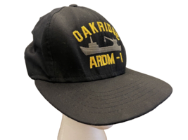 Cap USS OakRidge  ARDM-1  US Navy Adjustable Baseball Hat Gull Made in USA - £10.91 GBP