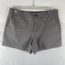 Magellan Gray Hiking Fishing Outdoor Flat Front Shorts Womens Size 2 - £14.91 GBP