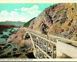 Sheppards Bridge Teich El Centro California UNP WB Postcard D9  - $8.87