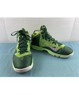 Nike Air Sneakers Youth Kids Boys 7Y Premier GS Basketball Shoes Green A... - €23,62 EUR
