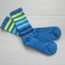 Nike Youth Performance Crew Socks - SX5815 - Light Blue - Size M - NEW - £5.48 GBP