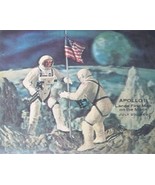 Rare 1969 NASA APOLLO 11 Lands First Men on the Moon 3D Space HOLOGRAM 1... - $3,140.04 MXN