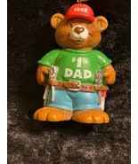 Carlton Cards #1 Dad 1995 Heirloom Collection Bear With Toolbelt Ornament - $5.00