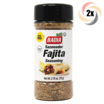 2x Shakers Badia Fajita Seasoning | 2.75oz | Gluten Free | MSG Free | Sazonador - £11.24 GBP