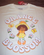Vintage Style Strawberry Shortcake Orange Blossom T-Shirt Mens Small New 1980&#39;s - £15.82 GBP