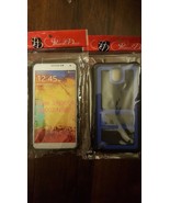 Black Blue Dual Kickstand Case Cover Samsung Galaxy Note 3 N9000 N9002 N... - $55.30 MXN