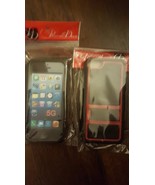 Red &amp; Black Hybrid Dual Kickstand Case Cover For Apple iPhone 5 5S 5G 5SE - $55.30 MXN