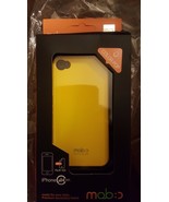 Ultra Thin Yellow Hard Plastic Case Cover For iphone4 iphone4S 1pc - $55.30 MXN
