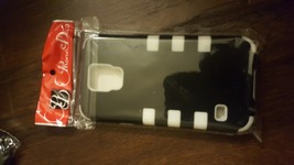 Black White Case Cover Samsung Galaxy S 5 G900 i9600 - $2.94