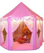 Monobeach Large Playhouse Kids Castle Play Tent w/Star Lights Indoor and... - £63.74 GBP