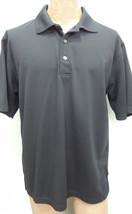 Grand Slam Golf L Black Polo Shirt Short-Sleeve - $23.03