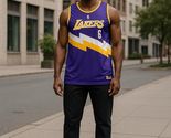 NWT Lebron James Large Purple Jersey Tank Los Angeles Lakers NBA Men’s X... - $24.99