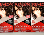 3 Pack Revlon 30 Dark Brown Colorsilk Beautiful Hair Color Permanent - £20.59 GBP