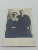 Rppc Post Card Siblings Al Spray &amp; Ida Portrait 1907 Washington - £15.65 GBP