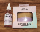 Isle of Paradise Dark Self-Tanning Drops Face &amp; Body 1.69fl.oz. + Brush ... - $34.00