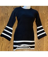 Bodycon sweater stripe pattern dress  - £16.81 GBP