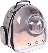 Front Extension Cat Backpack Carrier, Pet Travel Backpack For Kitten And Small D - $37.99