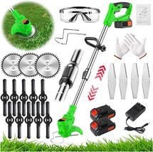 Lawn Trimmer Edger Height Adjustable Low Noise Brush Cutter For, 1 Cutti... - $90.99