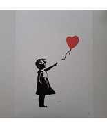 BANKSY Balloon Girl - Certificate (Banksy Signed, Banksy Girl With Balloon, Bank - £110.85 GBP