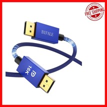 VESA Certified 10FT DisplayPort 2.1 Cable - 16K HDR &amp; 80Gbps for Gamers - $315.77 MXN