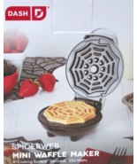 Dash Halloween Spiderweb Mini Waffle Maker - 4&quot; Cooking Surface - Nonstick - $15.19