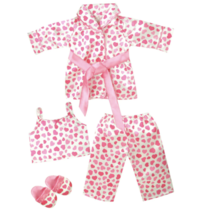 Doll Clothes Pajamas Nightwear Hearts 4PC Sophia&#39;s fits American Girl 18... - £17.54 GBP