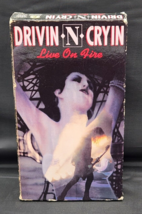 Drivin&#39; n&#39; Cryin&#39; Live VHS Island Records hair metal glam rock iggy pop cover - £3.67 GBP