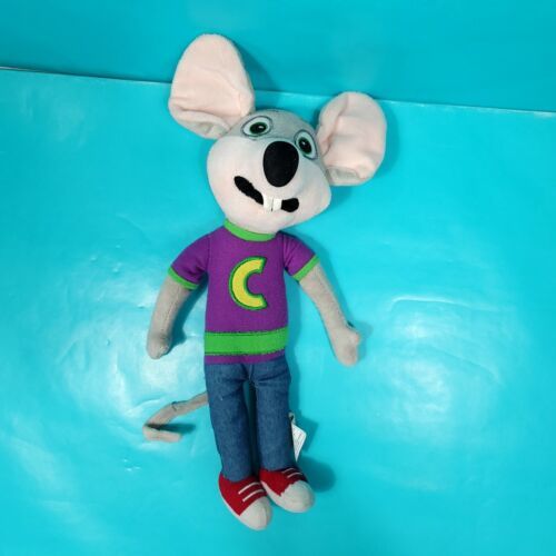 Chuck E Cheese Plush Stuffed Animal Gray and 14 similar items