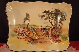 Royal Doulton , Rustic England square plate, 9&quot; by 7 1/4&quot;[DL23] - $69.30