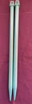 Single Point Plastic Knitting Needles 14&quot;  -  Size US 19  (15mm) - $2.84