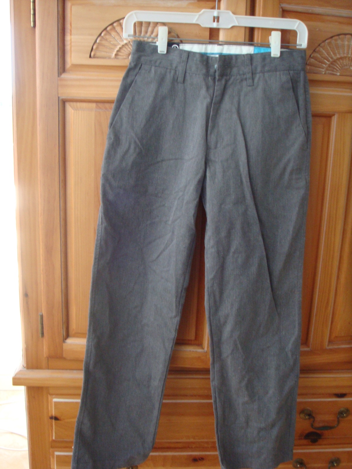 50% off mfr retail price Boys Grey Pants by Volcom size 26 - $24.99