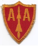 WWII Anti-Aircraft Control Patch 2 3/8&quot; Used Good Condition - £3.93 GBP