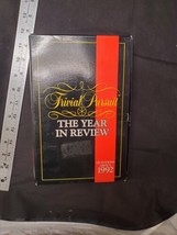 Trivial Pursuit The Year In Review Questions About 1992 Parker Brothers Game Euc - $9.88