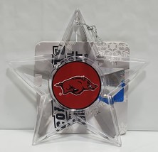 Arkansas Razorbacks Acrylic Star Ornament - NCAA - $12.60