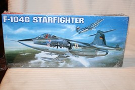 1/72 Scale Academy, F-104G Starfighter Jet Model Kit #12443 BN Sealed Box - $45.00