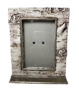 CBK Birch Bark Lodge Style Resin 4X6 Photo Frame NWT - £16.73 GBP