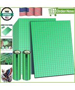 Glass Mosaic Mirror Tiles - 7200 Self-Adhesive Green Squares for Elegant... - $50.34 CAD