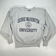 George Washington University Sweatshirt Champion Reverse Weave Small Vin... - £23.02 GBP
