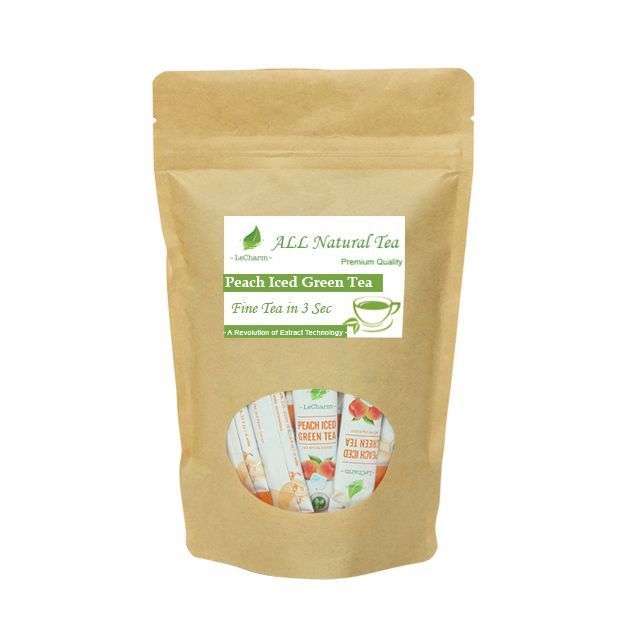 Peach Green Tea 20 Sachets, All Natural Ingredients - $8.17