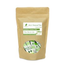 Premium Lecharm Organic Natural Jasmine Green Powder Tea 40 Sachets non-GMO - £17.14 GBP