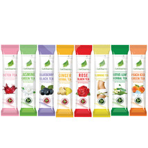 Premium Powder Slimming Organic Fruit Flower Herbal Tea 16 cups 8 flavor Teas - £6.38 GBP