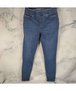 Levi&#39;s Signature Women&#39;s Size 32x32 Blue Denim Shaping Pull-on Skinny Jeans - $264.24 MXN