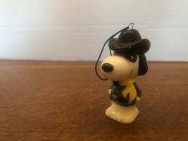 1958 1966 United Feature Japan Ceramic Snoopy Lone Ranger Bandit Mask Ornament - £38.86 GBP