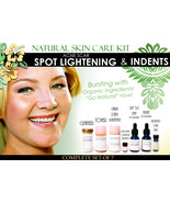 Natural Skin Care Kit For Acne Scar Spot Lightening and Pitted Scars Set... - £152.21 GBP
