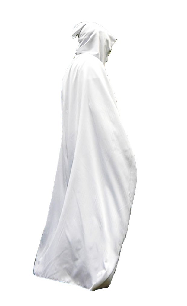 Primary image for Women' Ghost Hooded Cape Role Play Halloween Costumes White 150cm L